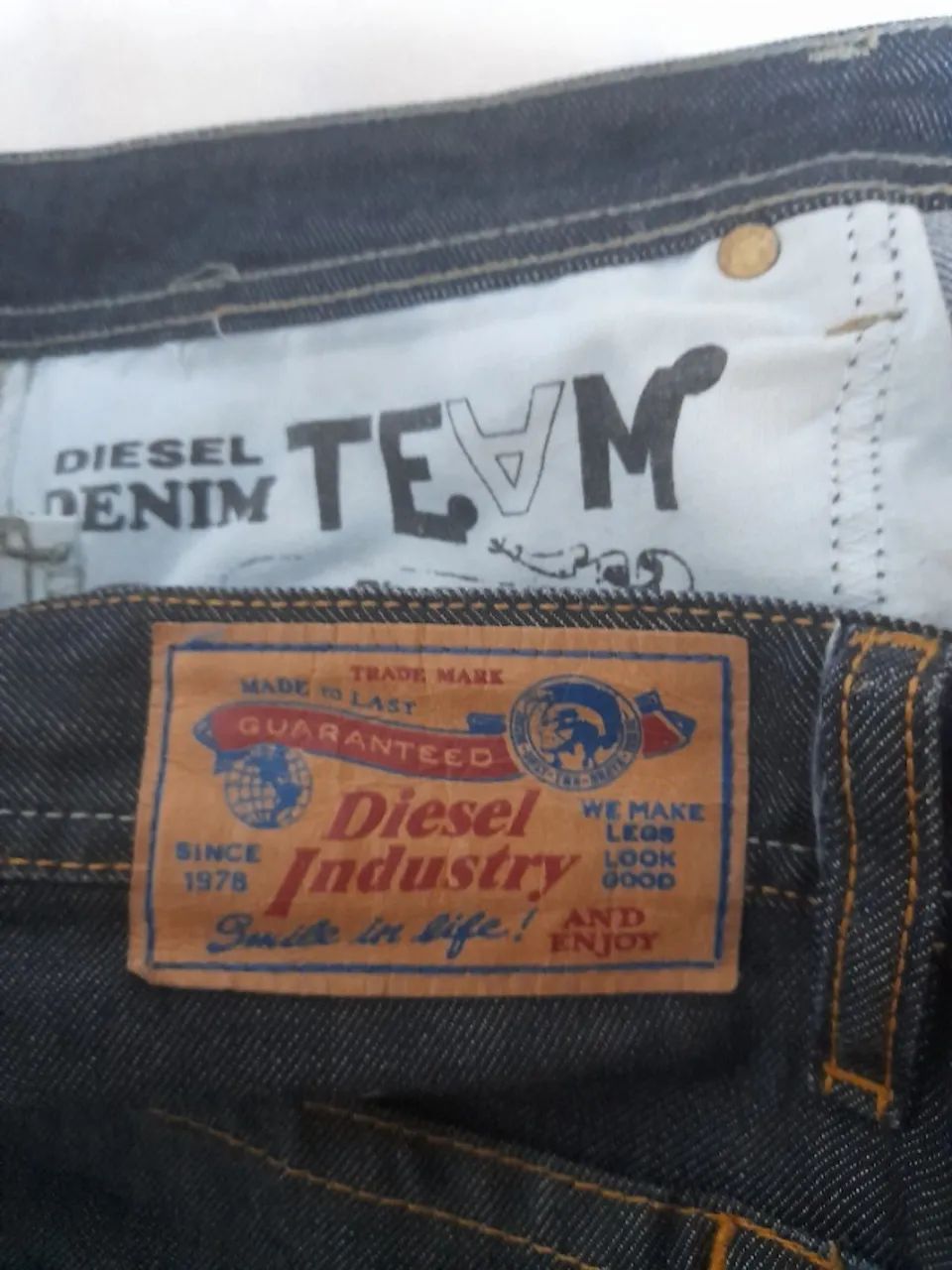 CALÇA DIESEL 38 SEMINOVA ORIGINAL  - Foto 4