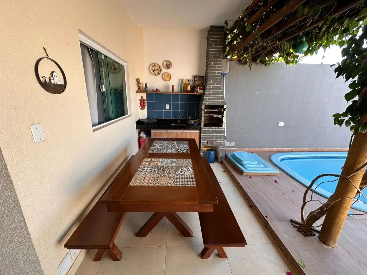 Casa mobiliada com piscina tem 110m2 com 3 quartos em Praia do Frânces - Marechal Deodoro  - Foto 3