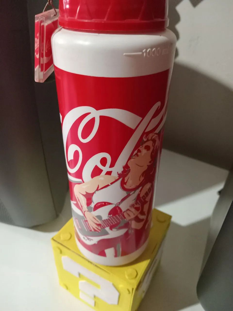COPO COCA-COLA ANOS 90 ROCK RIO! BRINDE CHAVEIRO COCA-COLA ANOS 80. - Foto 2