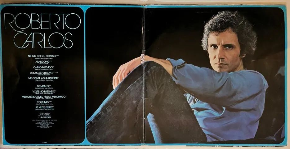 02 (dois) LP s VINIL Roberto Carlos - 1979 e 1992 - Foto 4