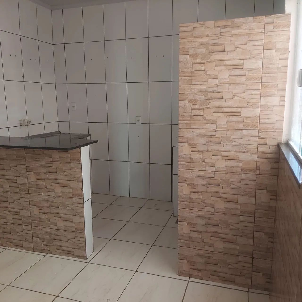 Alugo fácil Kitnet Ceilândia nova pintada 