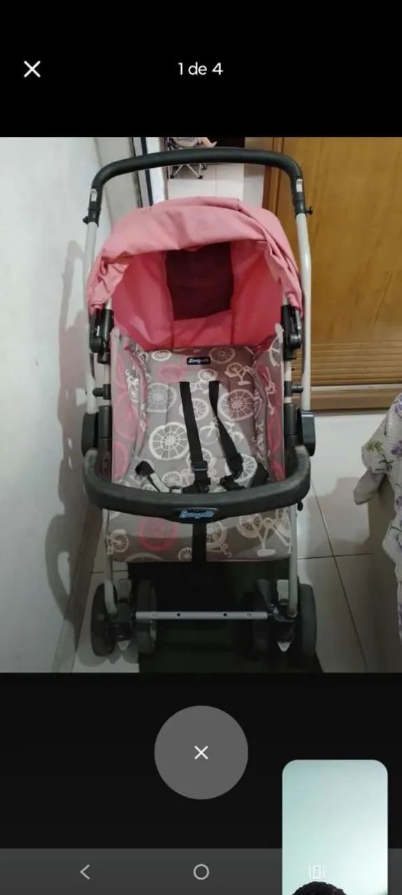 Vendo carrinho de bebê em bom estado 