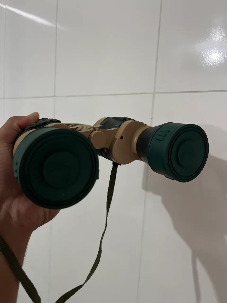 Binóculo 7x50 Estilo Militar com Bolsa - Excelente Estado - Foto 3