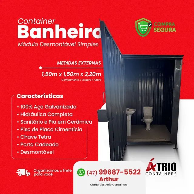 Container Banheiro 