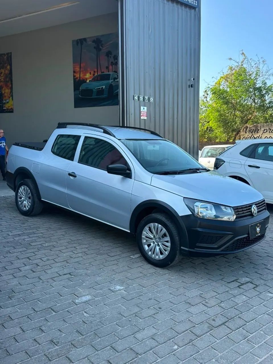 Volkswagen Saveiro Robust 1.6 Total Flex 8V CD 2023 - Foto 5
