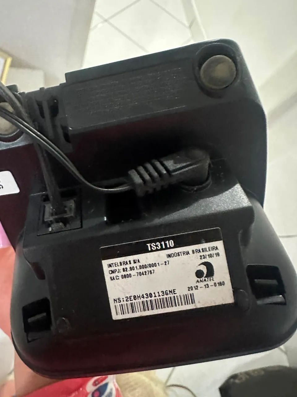 Telefone sem fio intelbras com ramal  - Foto 3