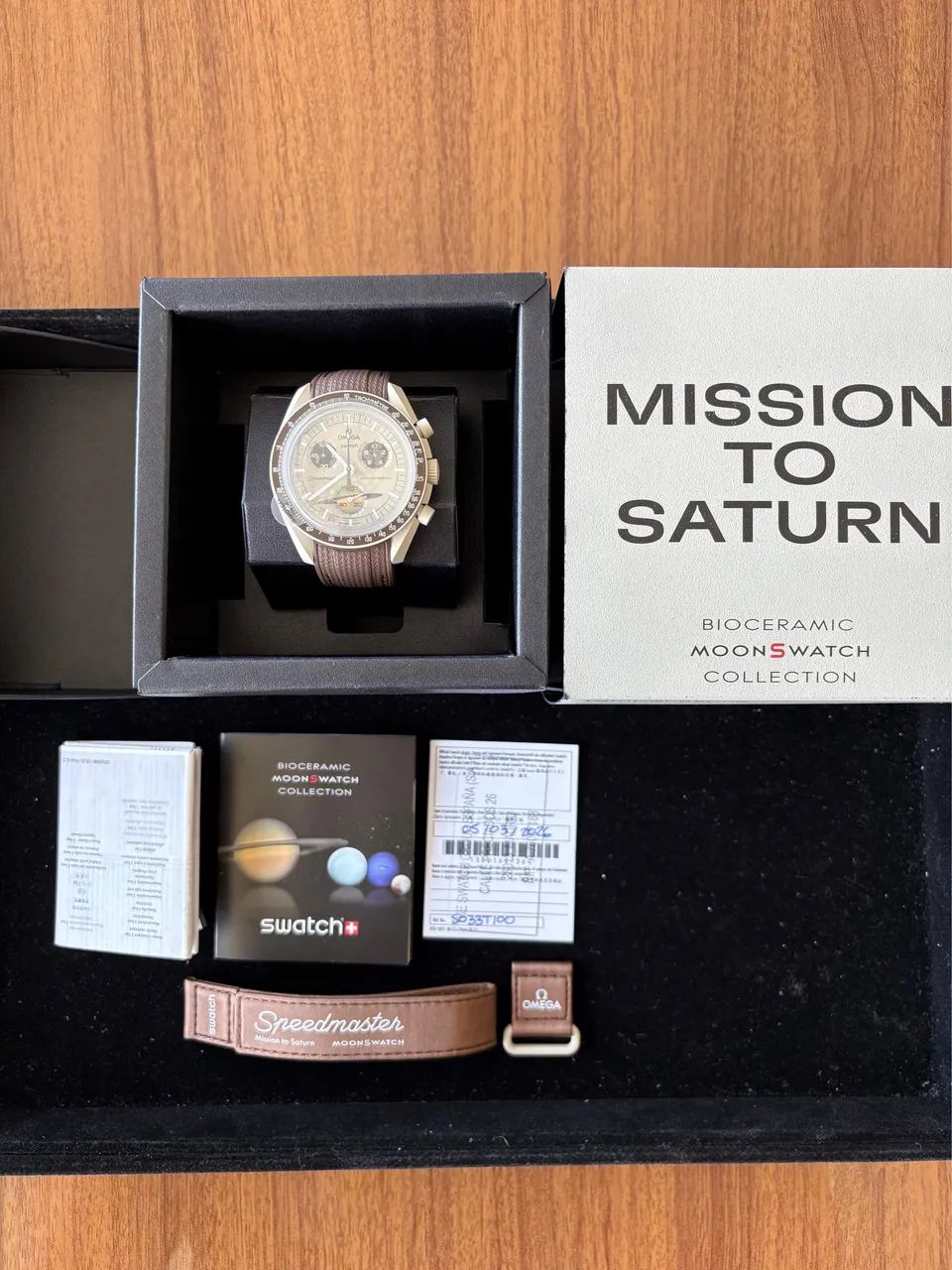 Omega x Swatch - Moonswatch - Mission to Saturn - Acessórios
