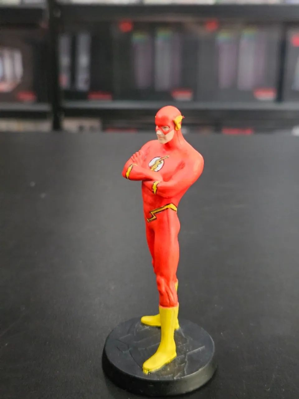 MINIATURA Flash Eaglemoss DC Comics Edição 5 (Sem revista, apenas figure) - Foto 4