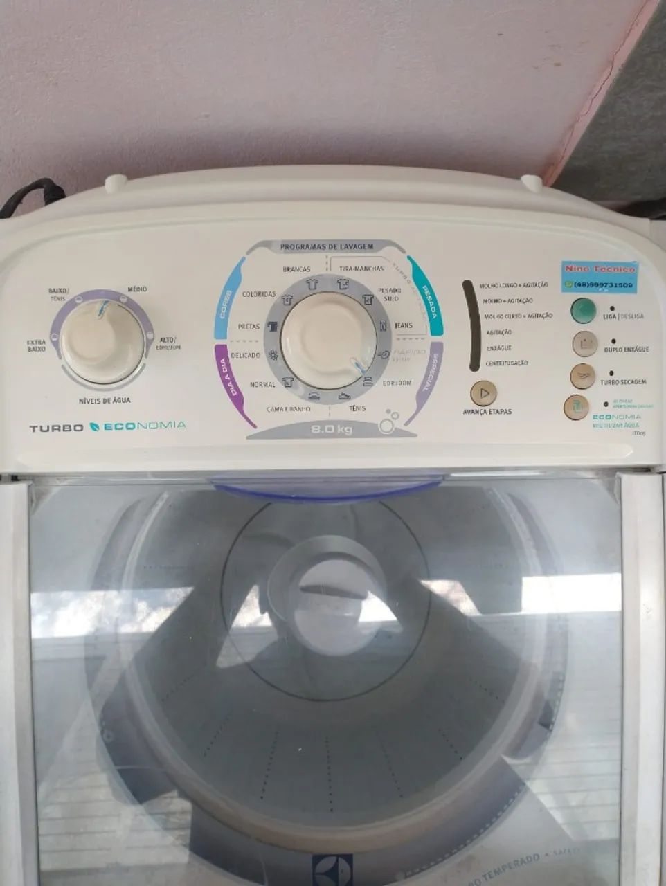 Vendo Maquina de lavar Electrolux 8.0kg