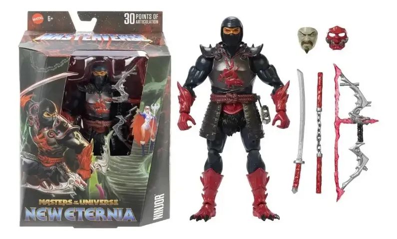 Ninjor (ninja) Hyc44 Masterverse New Eternia - Hobbies e coleções