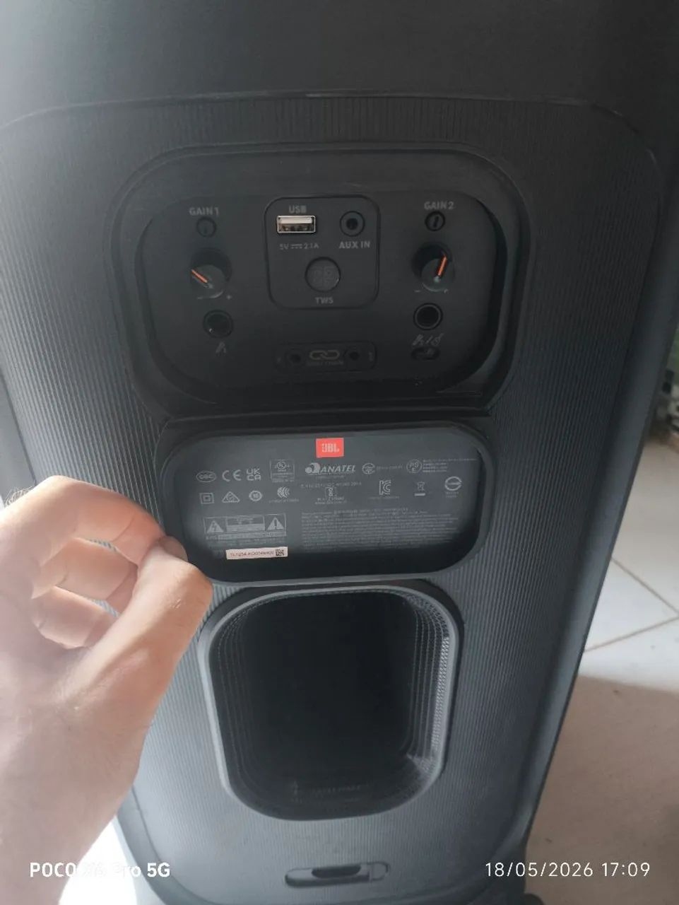 PARTY BOX JBL original 710 800W  - Foto 3