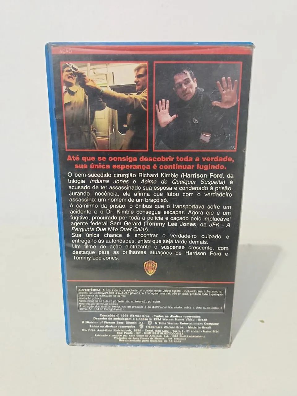 Filme vhs o fugitivo - Foto 3