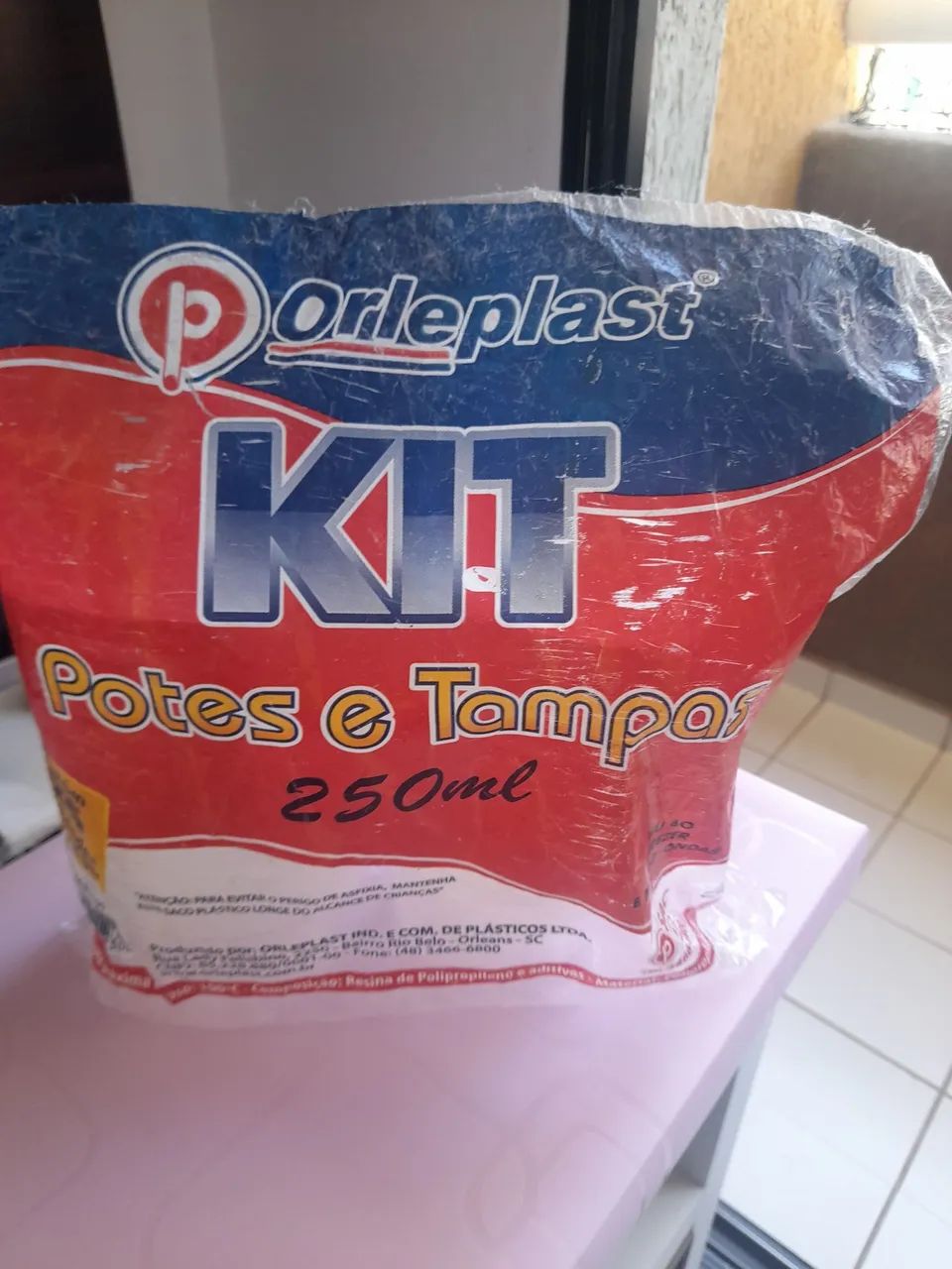 Embalagem ORLEPLAST 250ml  - Foto 3