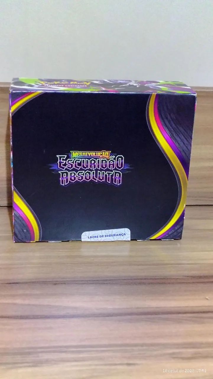 BOOSTER BOX POKEMON ESCURIDÃO ABSOLUTA 