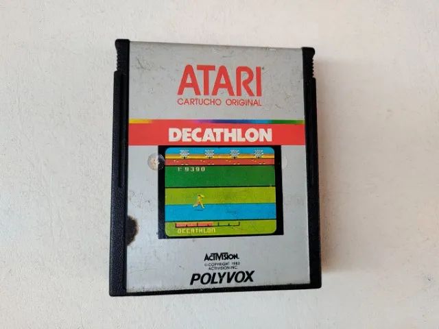 Decathlon - Cartucho Original Polyvox Para Atari 2600