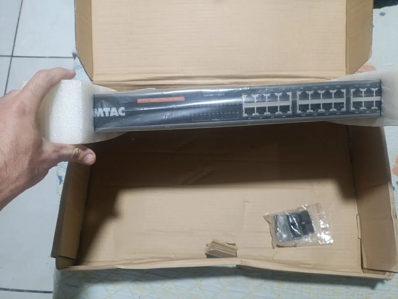 Switch comtac 24 portas gigabit  - Foto 3