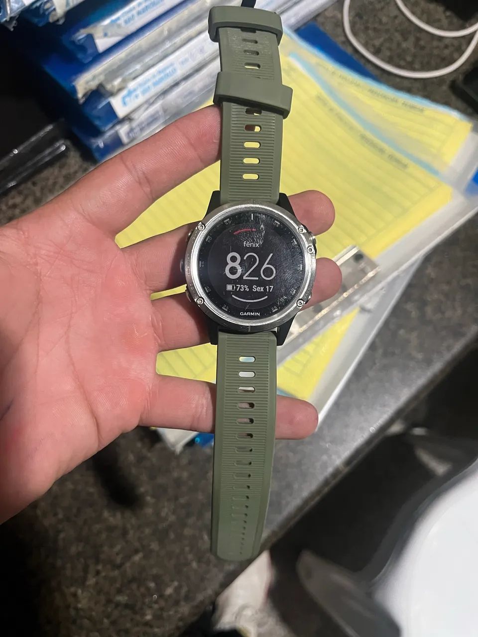 Relógio Garmin fênix 6plus - Foto 4