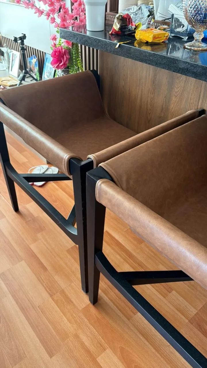 Poltronas de Couro Alto Padrão - Fernando Motta - Foto 3