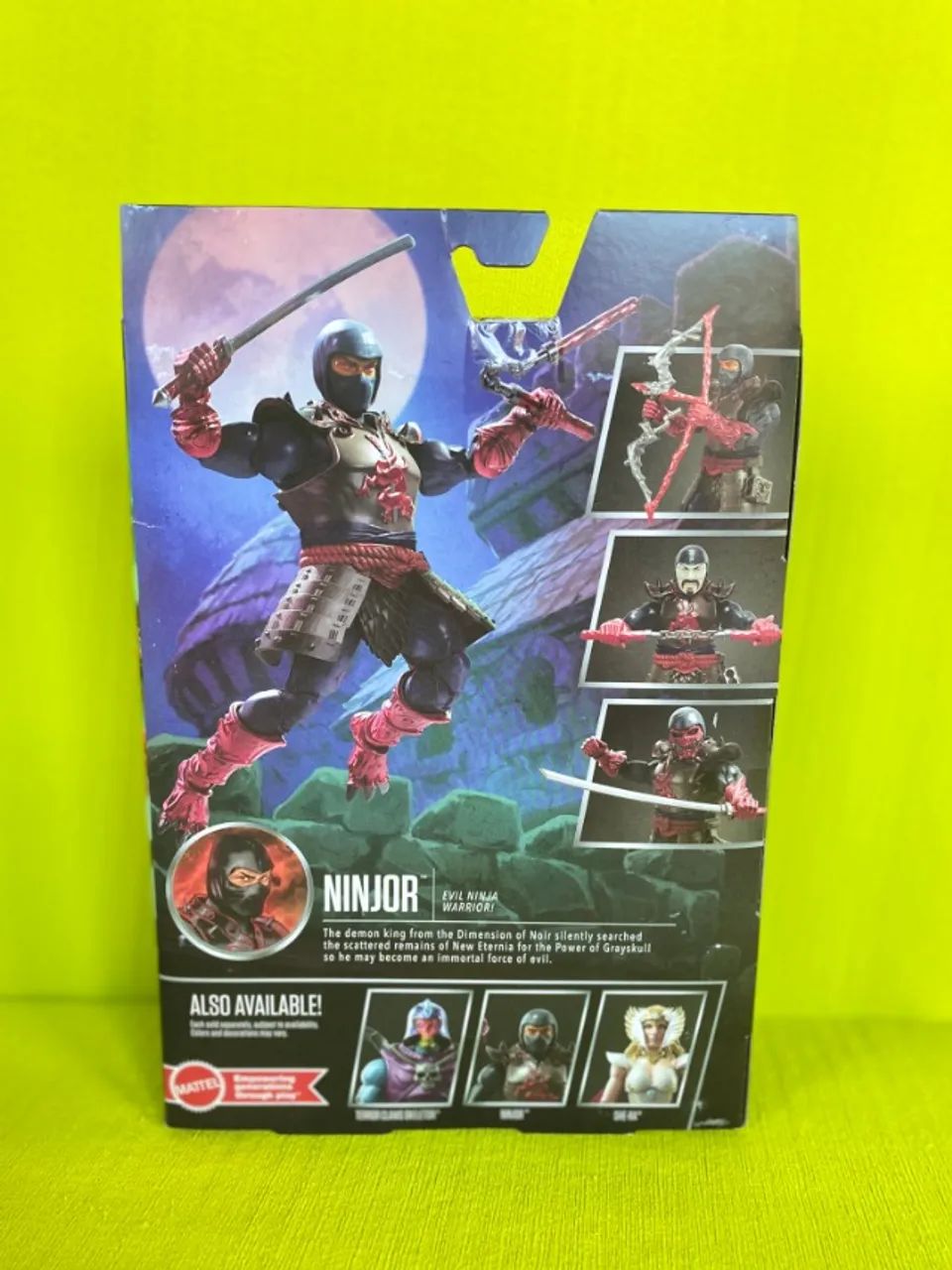 Ninjor (ninja) Hyc44 Masterverse New Eternia - Foto 2