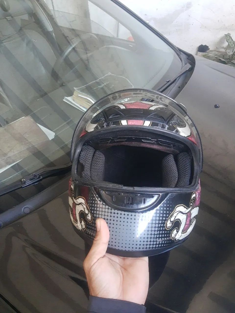 Capacete e calça de trilhas  - Foto 2