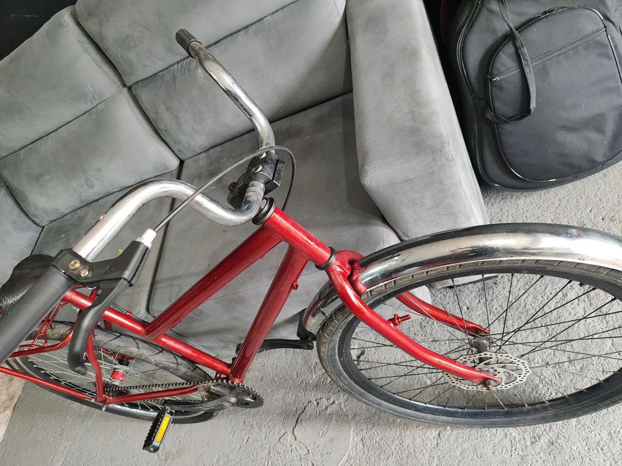 Bicicleta aro 26 barra - Foto 3
