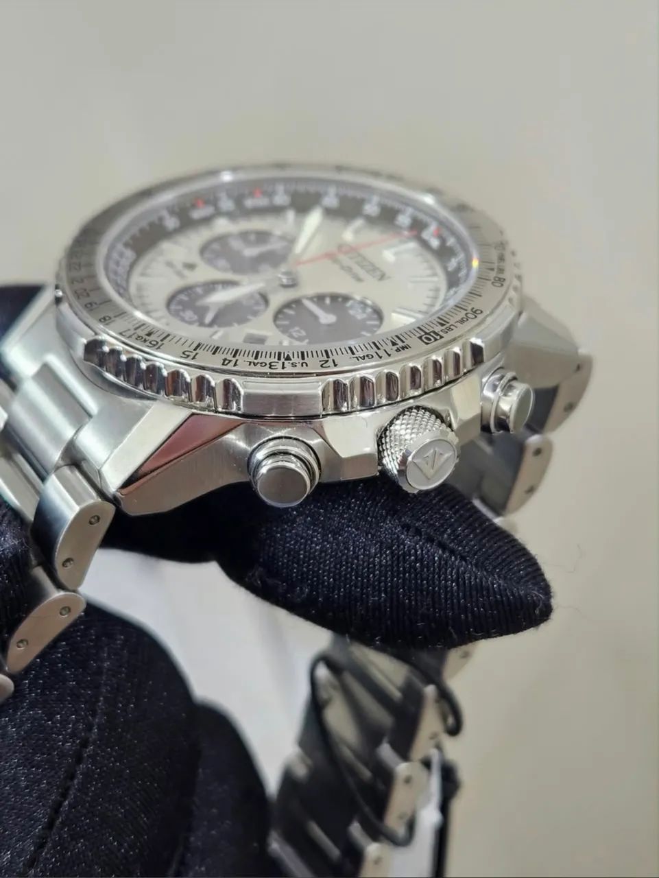 Relógio Citizen Promaster Eco-Drive Chronograph (Modelo CA4660-61A) ? Original - Foto 3