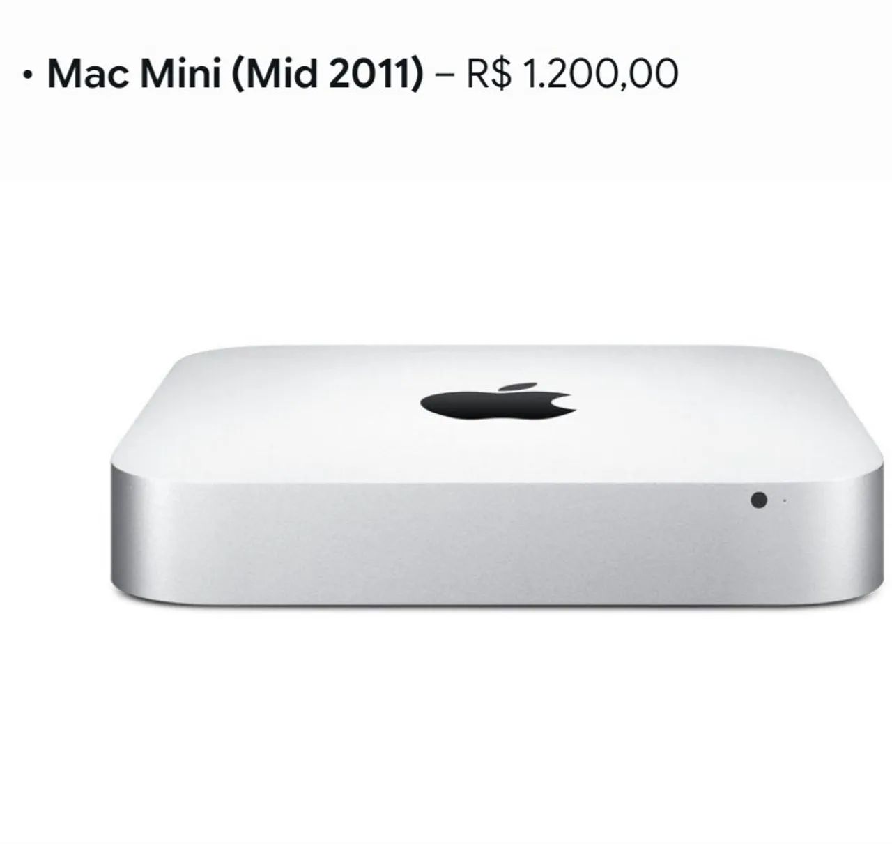 Mac Mini Apple Mid2011 e periféricos originais - Foto 2