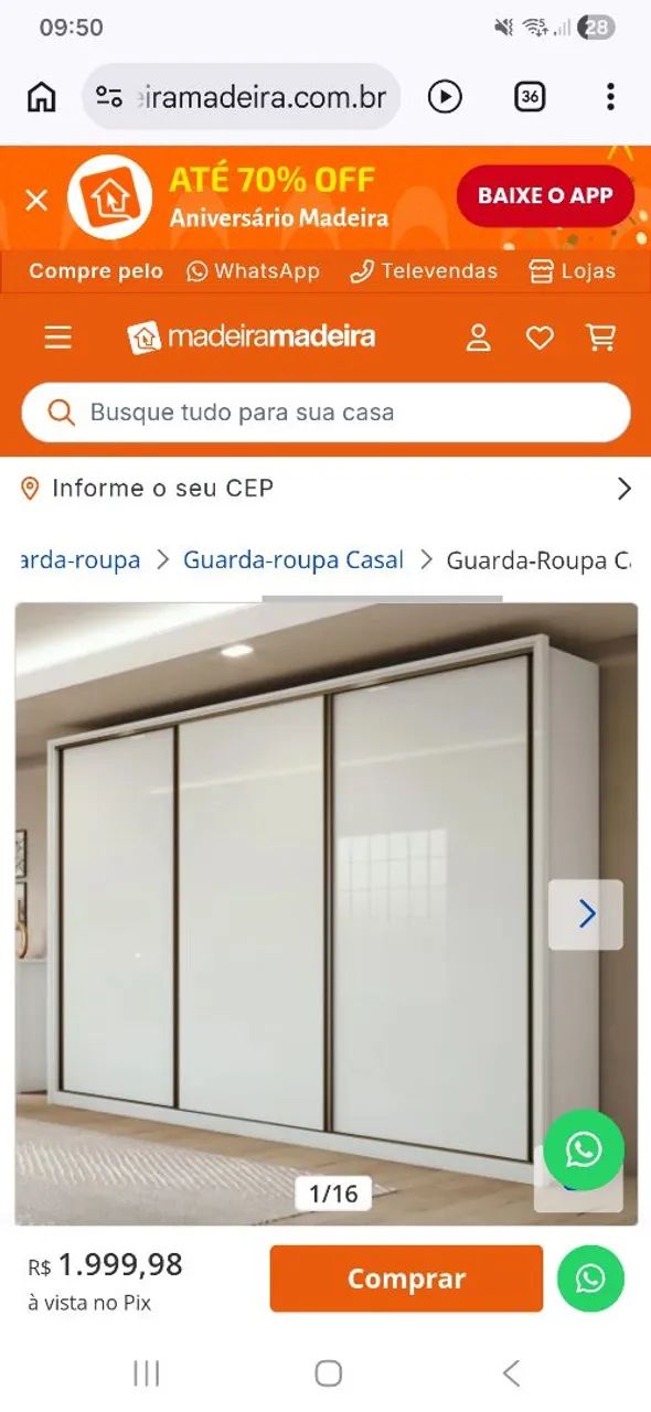 Guarda roupa