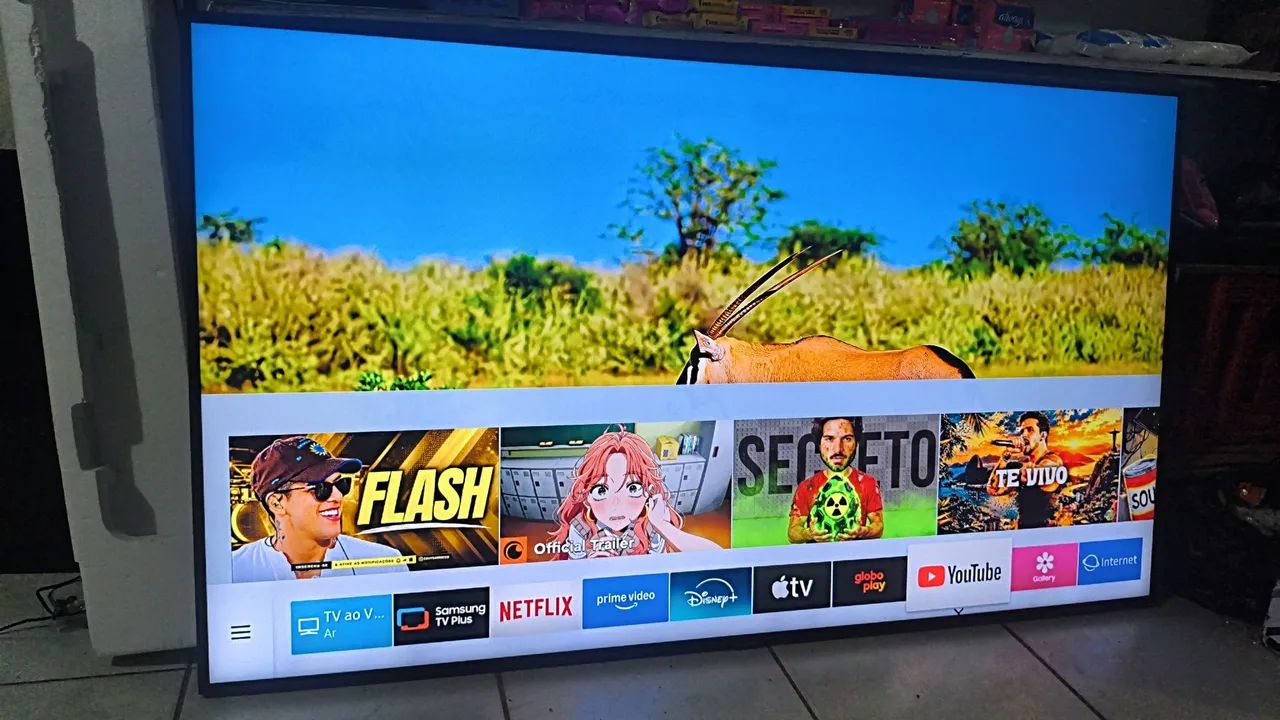 Tv Smart Samsung 75 Polegadas 4k Ultra HD Top de Verdade! - Foto 3