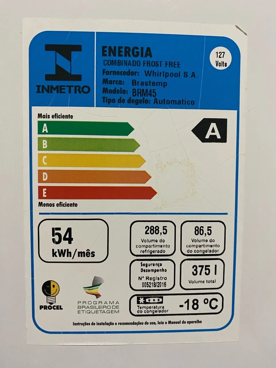 GELADEIRA 110 volts  - Foto 3