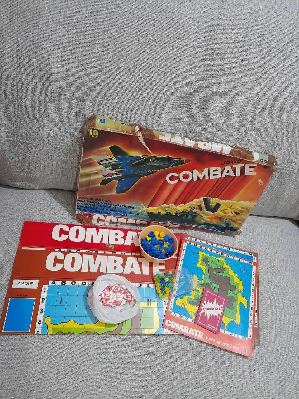 Jogo Combate da Nig anos 80