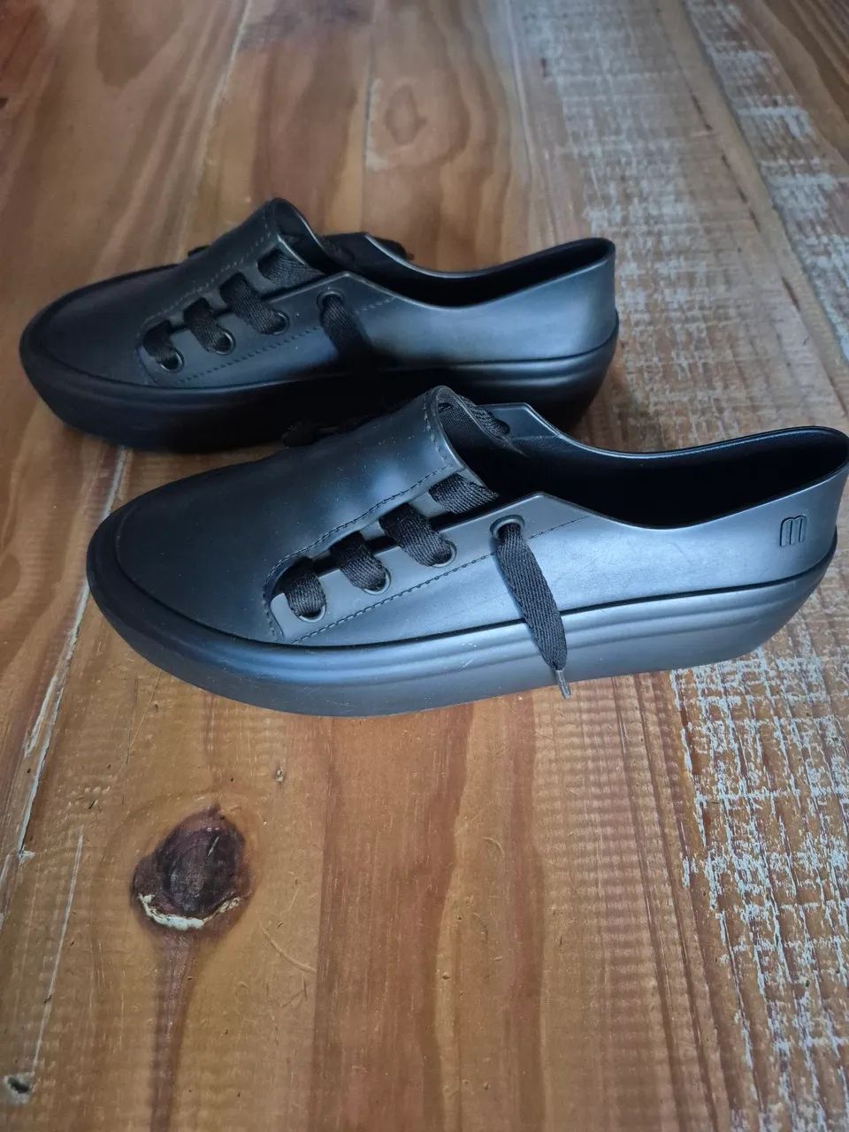 melissa ulitsa sneaker preta 33/34 - Foto 4
