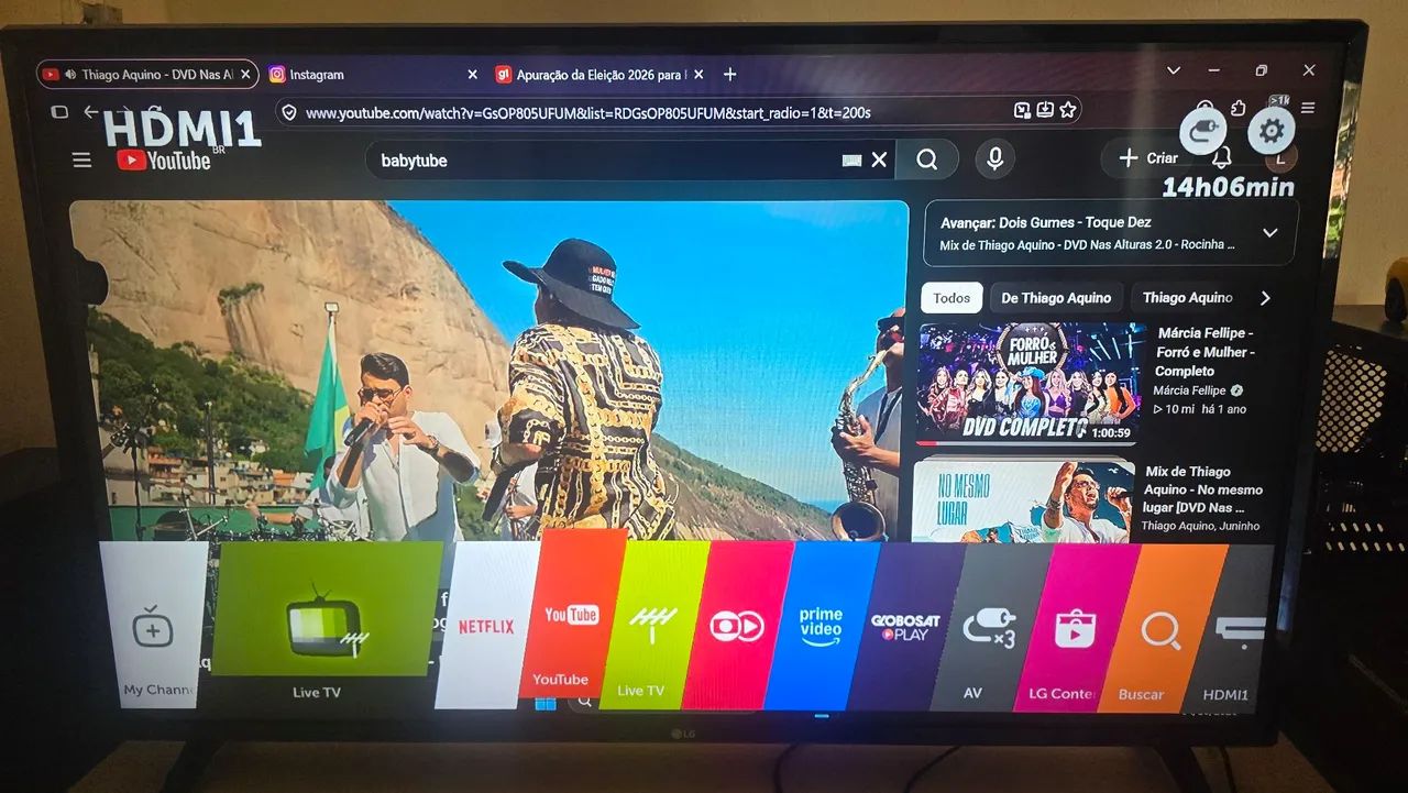 Smart TV LG 43 polegadas 