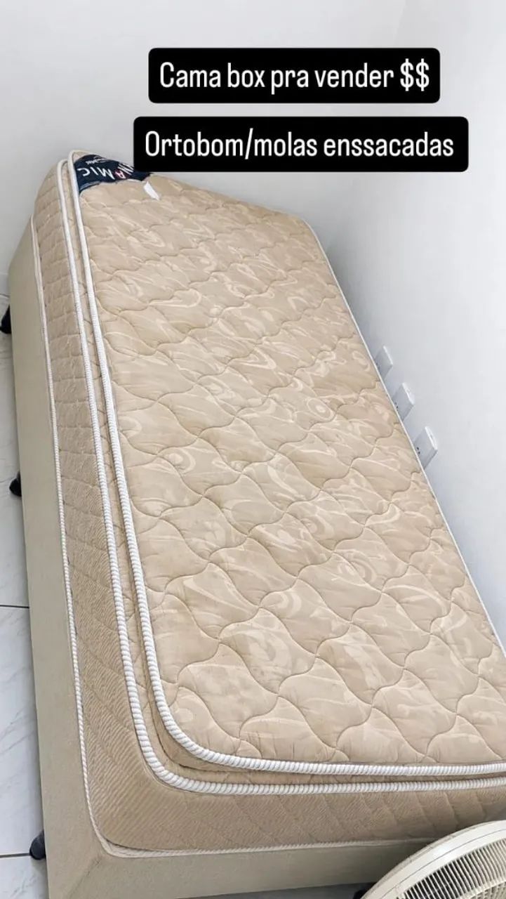 Cama box solteiro 