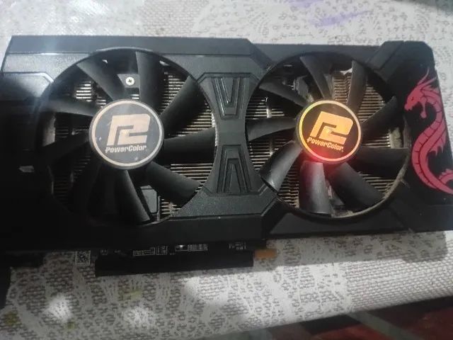 Placa de Video Power Color Rx570