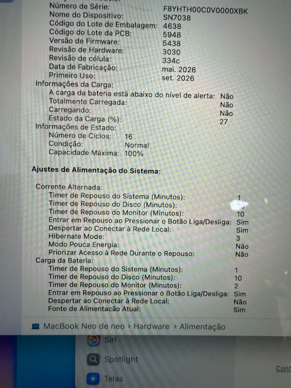 MacBook Neo garantia Apple  - Foto 4