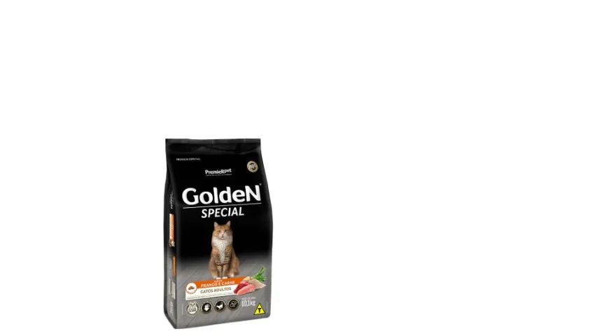 Ração Golden Gatos 10,1KG - Foto 2