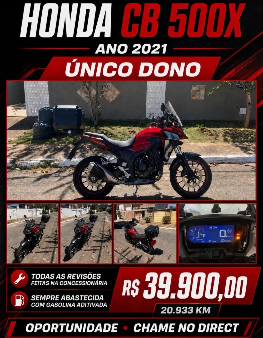 Honda cb 500x  - Foto 5