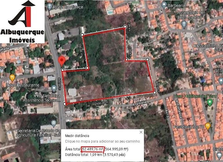 TERRENO COMERCIAL em SÃO LUÍS - MA, TURU - Foto 4