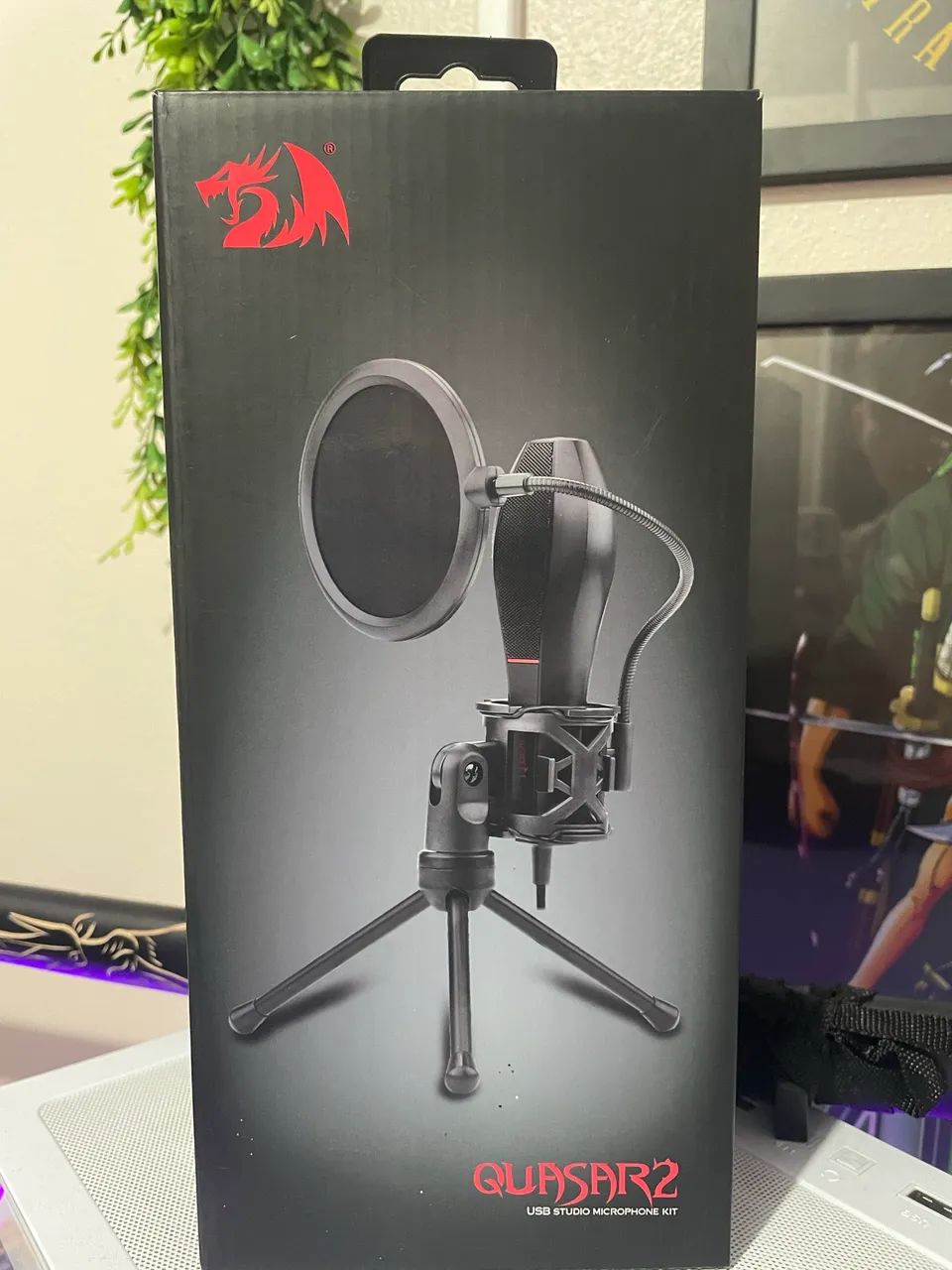 Microfone Redragon Quasar 2