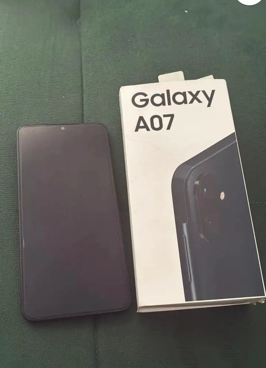 Samsung A07 zerado na caixa 