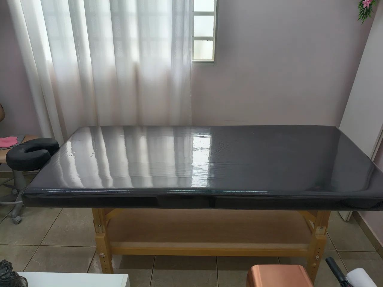 Maca de massagem Barelle Fixa de Madeira  - Foto 3