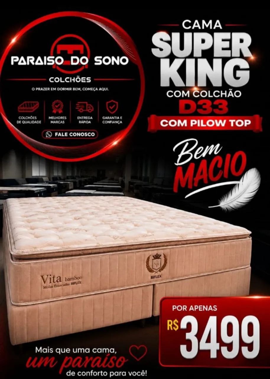 Cama super king 