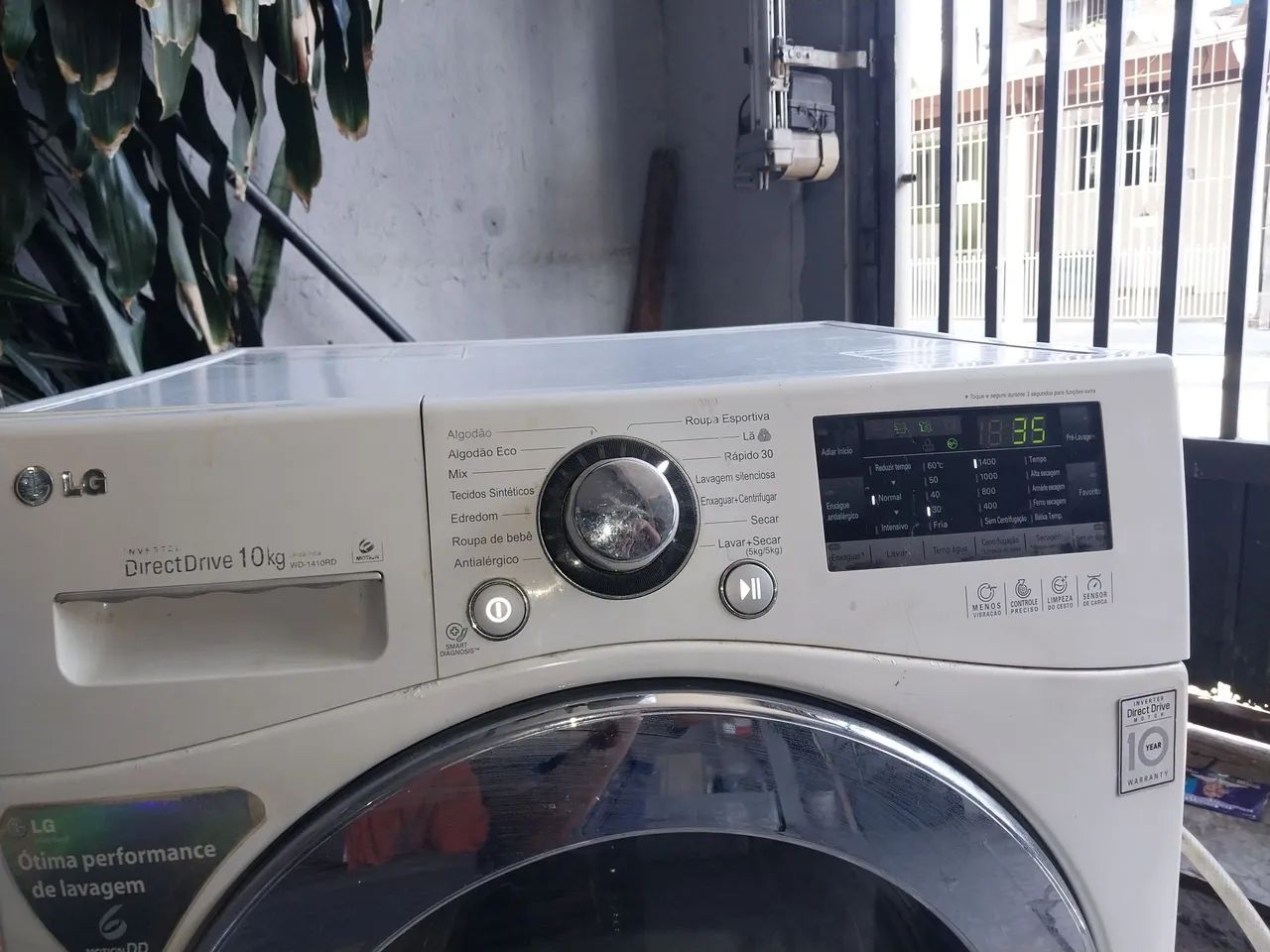 Secadora e lavadora Lg10 kilos lg - Foto 3