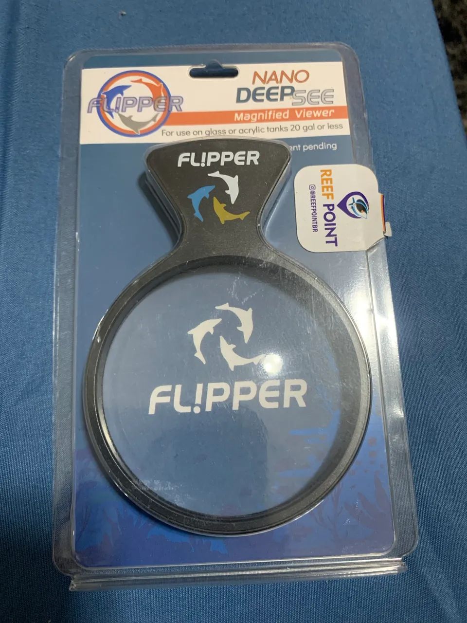 Lente De Aumento P/Aquários DeepSee NanoFlipper 10mm