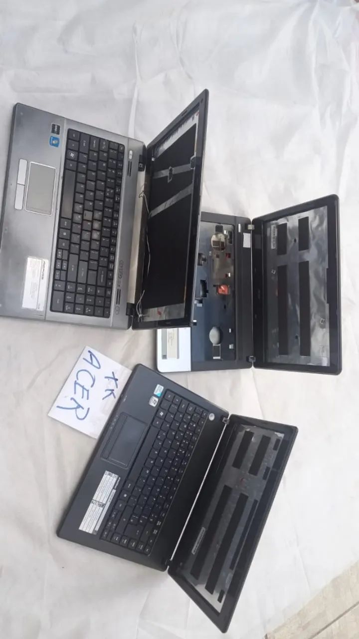 Notebook Acer Aspire usado pra Reaproveitamento de peças. - Foto 3