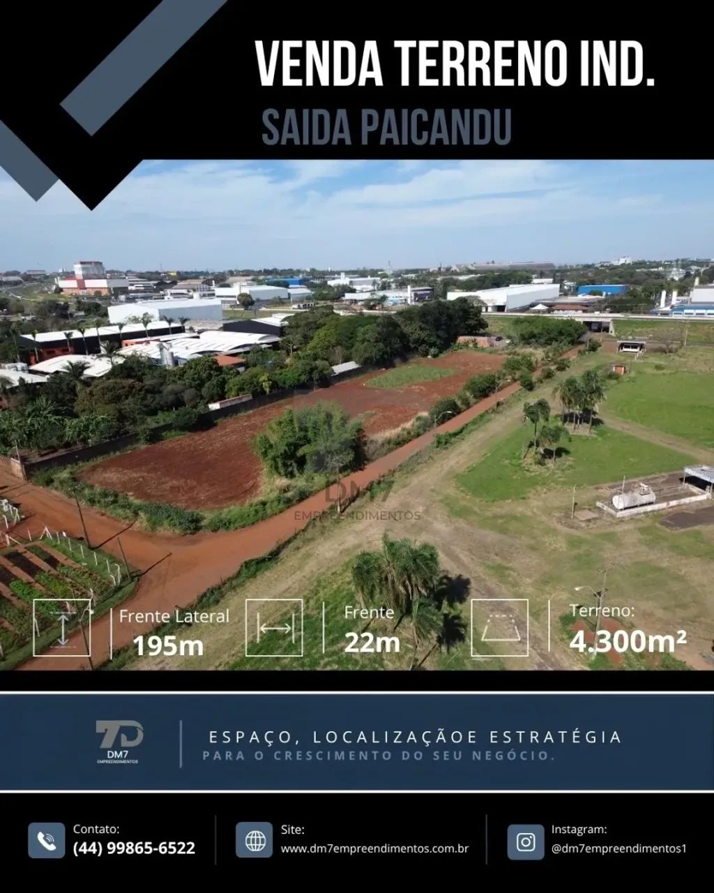 Terreno À Venda Parque Industrial Maringá - Foto 2