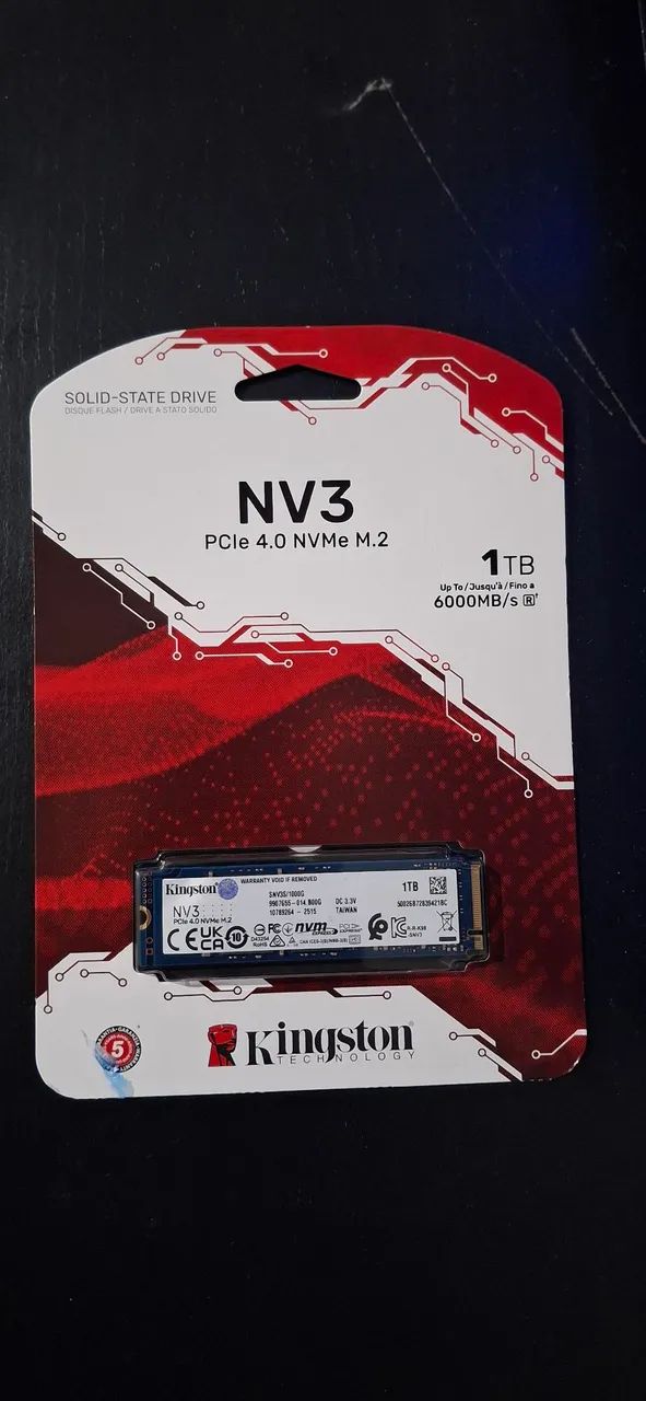 Ssd 1TB Nvme3 6000mb/s - Foto 2