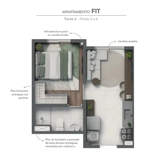 PLANTA 24m²