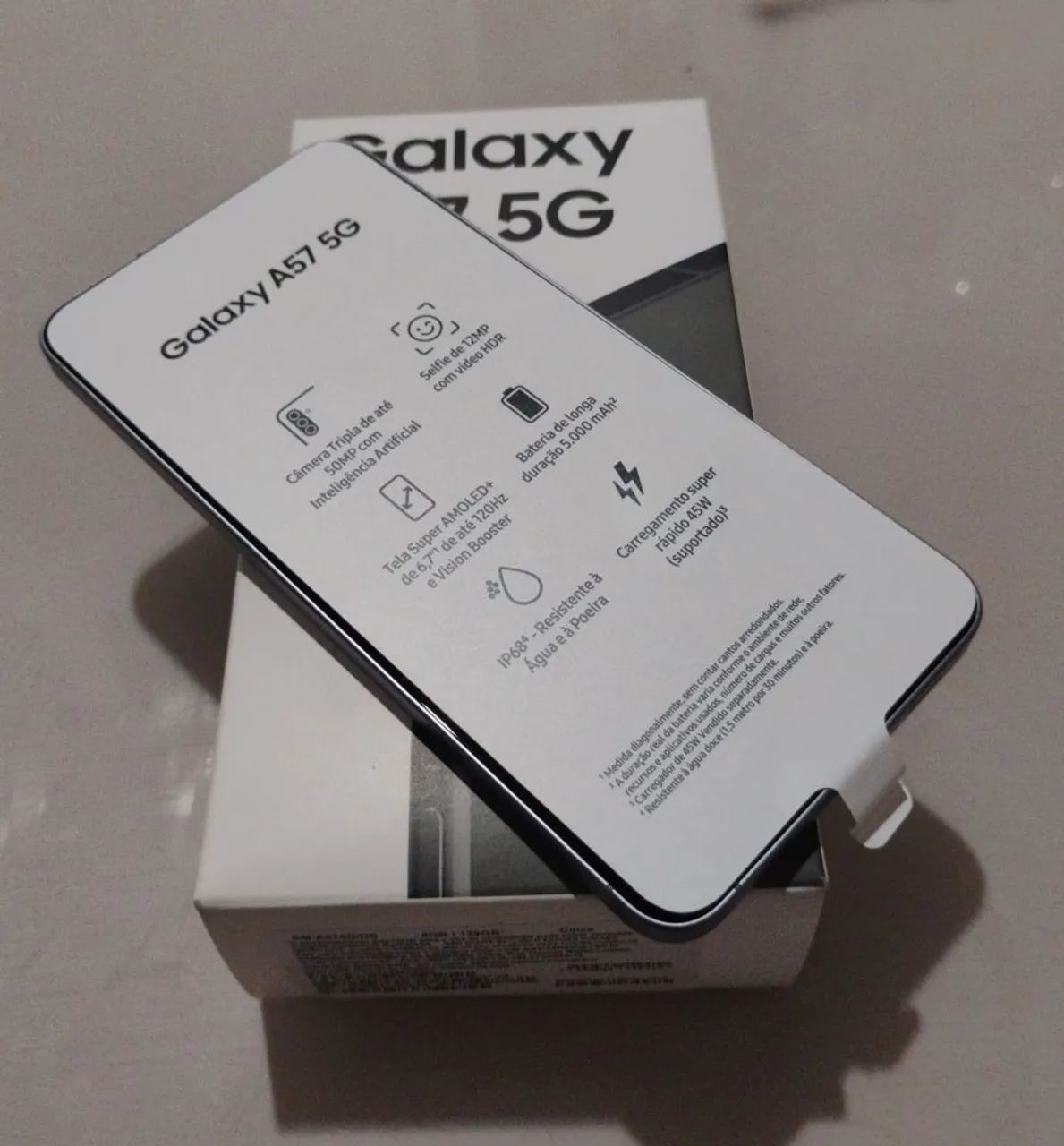 Vendo Samsung A57 5G novo (lacrado) - Foto 2